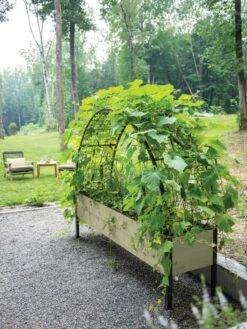 Eco-Stained Elevated Planter Box, 2'x8' -Outdoor Garden Store 8596760 0046 tif 1