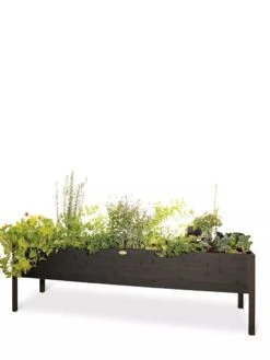 Eco-Stained Elevated Planter Box, 2'x8' -Outdoor Garden Store 8596760 100 tif