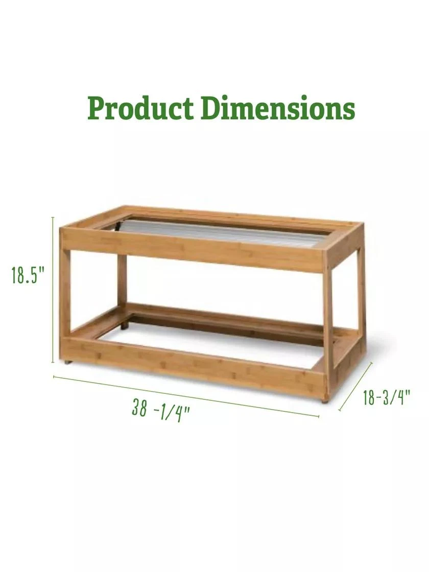 Low Bamboo LED Grow Light Garden 4 Low Bamboo LED Grow Light Garden - Image 2