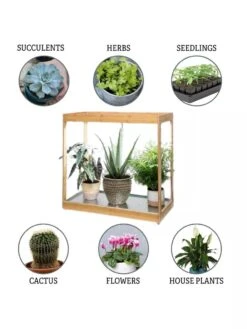 Medium Bamboo LED Grow Light Garden 23 Medium Bamboo LED Grow Light Garden -Outdoor Garden Store 8597883 3