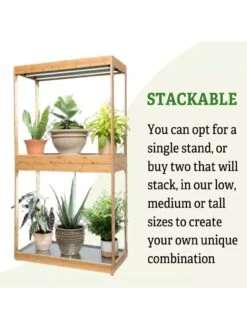 Medium Bamboo LED Grow Light Garden 22 Medium Bamboo LED Grow Light Garden -Outdoor Garden Store 8597883 6