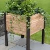 Elevated Cedar Planter Box, 2' X 2' 2 Elevated Cedar Planter Box, 2' X 2' -Outdoor Garden Store 8597991 9613 tif