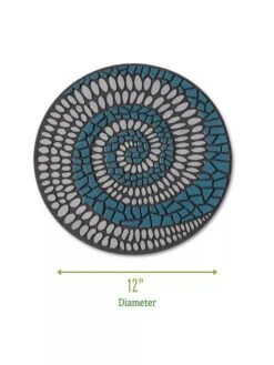 Swirl Stepping Stone 11 Swirl Stepping Stone -Outdoor Garden Store 8598248 2