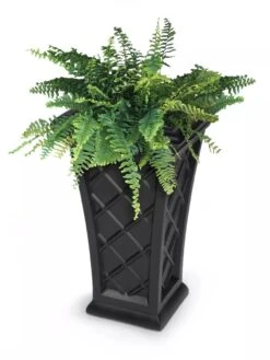 Carolina Self-Watering Tall Planter, 28" -Outdoor Garden Store 8598645 101V tif