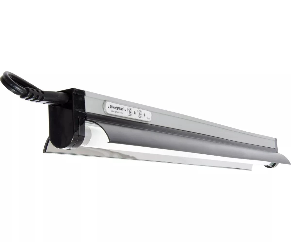 Hydrofarm Jump Start T5 Fixture W/Lamp And Timer, 18" 3 Hydrofarm Jump Start T5 Fixture W/Lamp And Timer, 18"