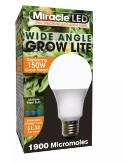 Miracle LED Corded 4-Socket Grow Light Kit With Bulbs, Full Spectrum And Red -Outdoor Garden Store 8599032 02V tif