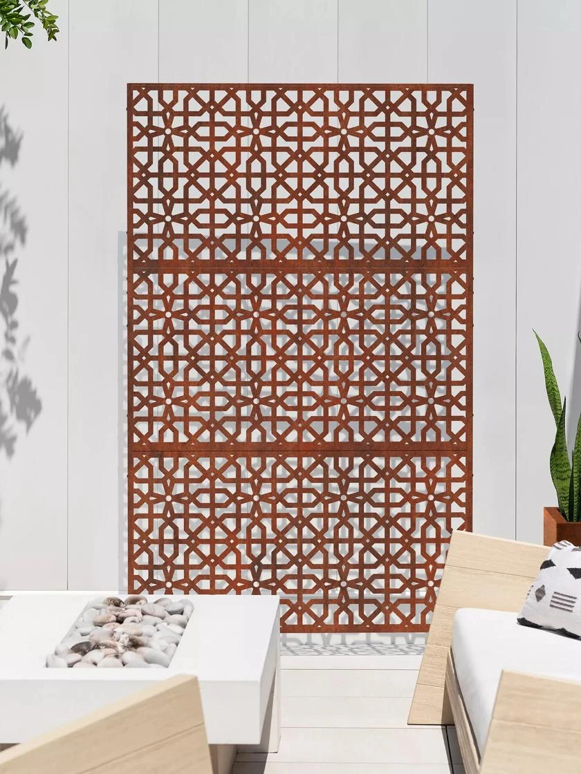 Veradek 3-Panel Privacy Screen Set, Parilla 4 Veradek 3-Panel Privacy Screen Set, Parilla - Image 2