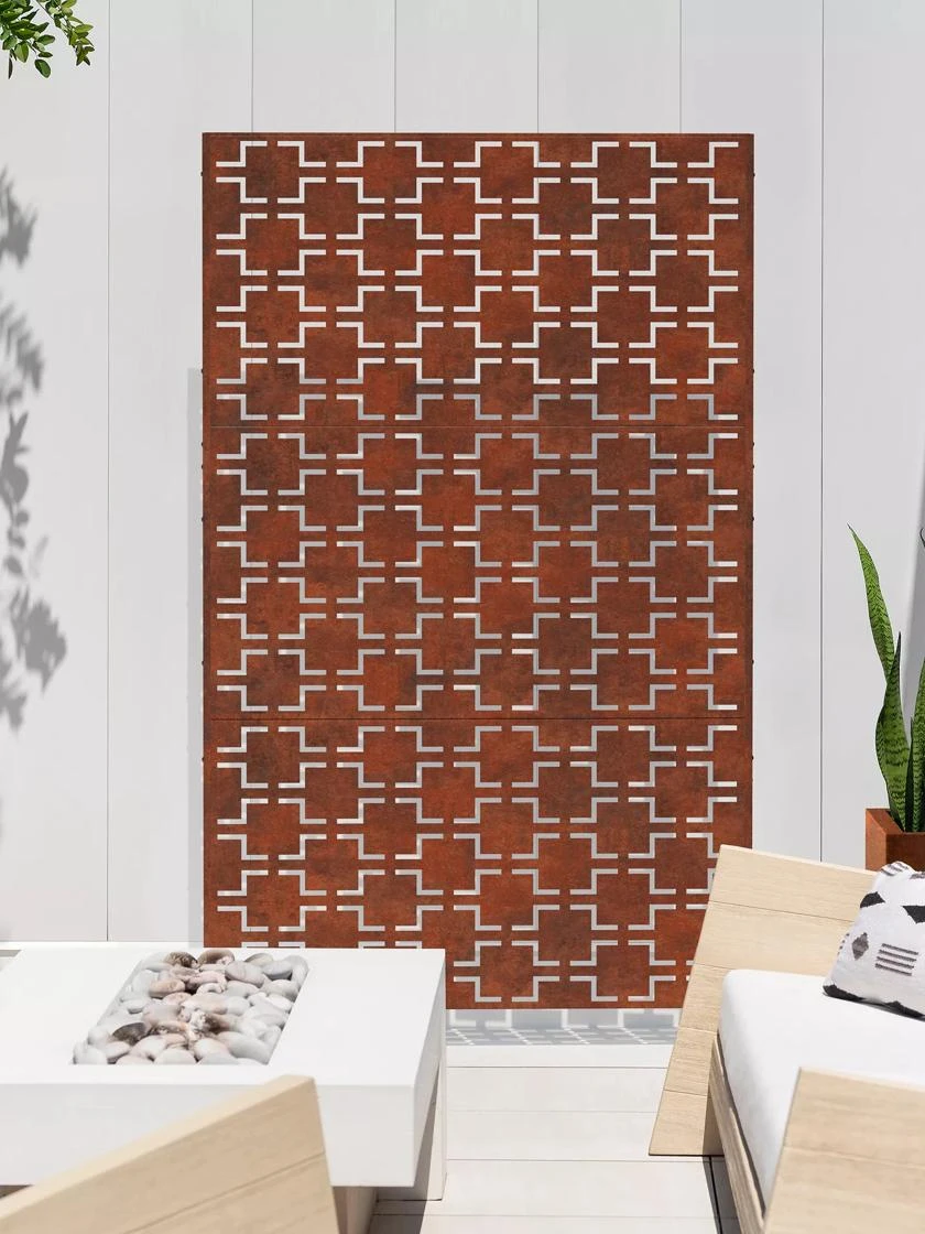 Veradek 3-Panel Privacy Screen Set, Quadra 3 Veradek 3-Panel Privacy Screen Set, Quadra