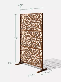 Veradek 3-Panel Privacy Screen Set, Web -Outdoor Garden Store 8599206 12V tif
