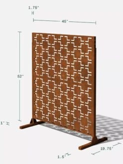 Veradek 2-Panel Privacy Screen Set, Quadra -Outdoor Garden Store 8599207 12V tif