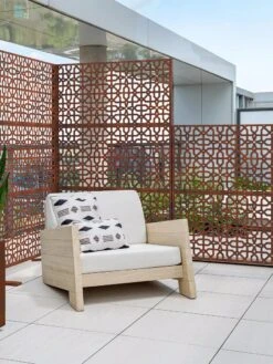 Veradek 2-Panel Privacy Screen Set, Parilla -Outdoor Garden Store 8599213 05V tif