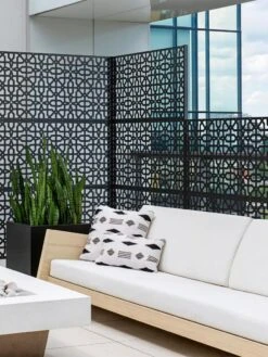 Veradek 2-Panel Privacy Screen Set, Parilla -Outdoor Garden Store 8599213 10V tif