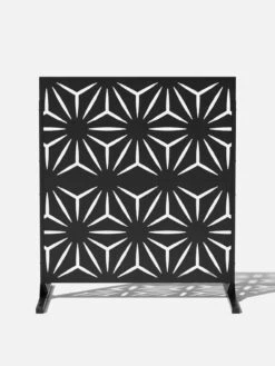 Veradek 2-Panel Privacy Screen Set, Star -Outdoor Garden Store 8599214 13v