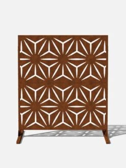 Veradek 2-Panel Privacy Screen Set, Star -Outdoor Garden Store 8599214 14v