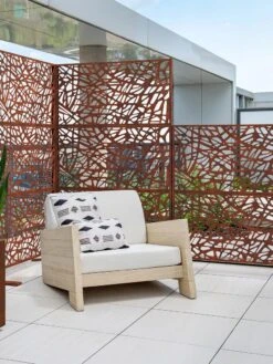 Veradek 2-Panel Privacy Screen Set, Web -Outdoor Garden Store 8599215 05V tif