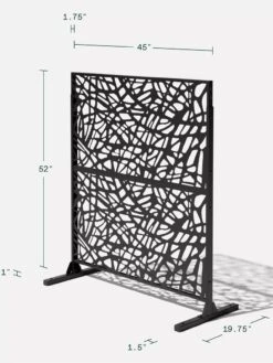 Veradek 2-Panel Privacy Screen Set, Web -Outdoor Garden Store 8599215 10V tif