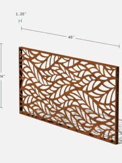 Veradek Flowleaf Privacy Screen Panel -Outdoor Garden Store 8599222 07V tif