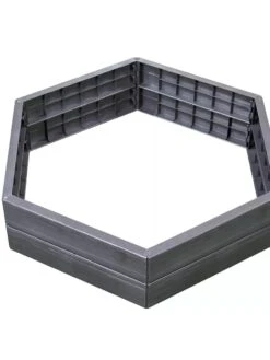 Exaco Hexagonal Raised Garden Bed Planter -Outdoor Garden Store 8599285 04V tif