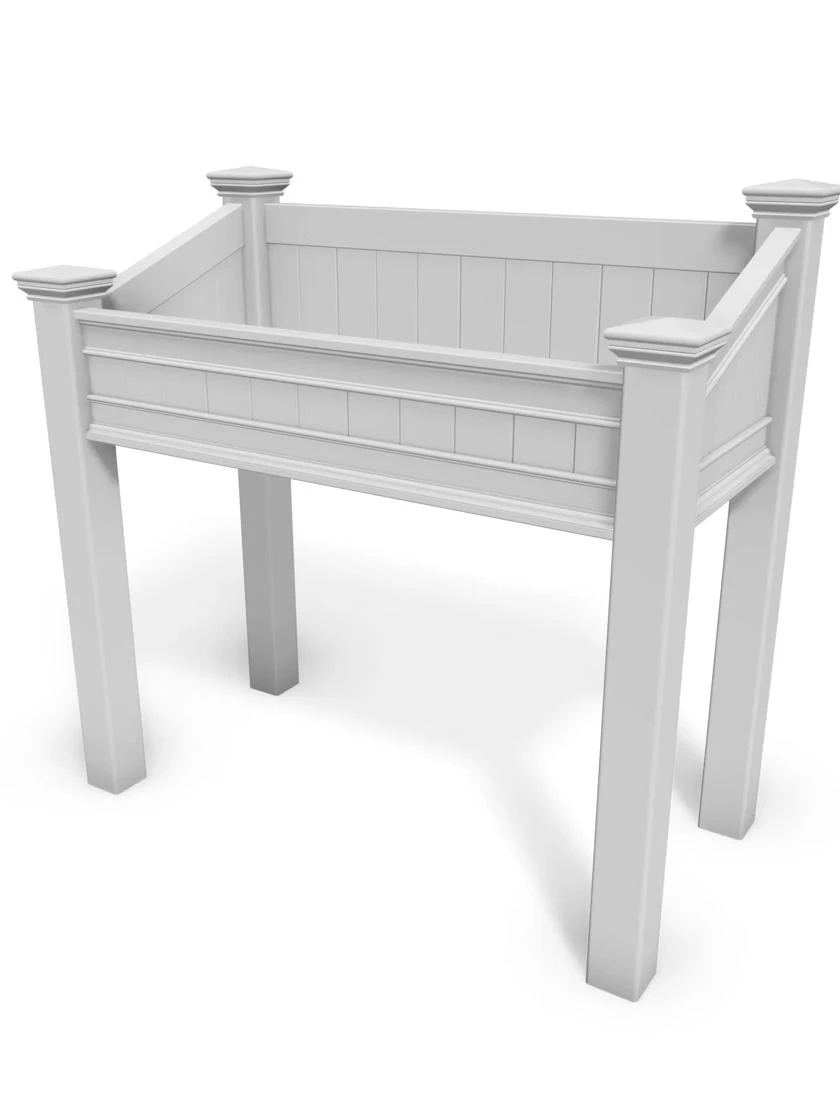 Liberty Accessible Vinyl Elevated Raised Garden 4 Liberty Accessible Vinyl Elevated Raised Garden - Image 2