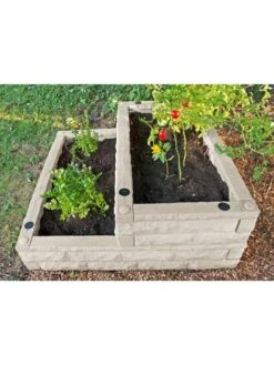 Garden Wizard Cascade Self-Watering Raised Bed, 4' X 4' -Outdoor Garden Store 8599316 21V