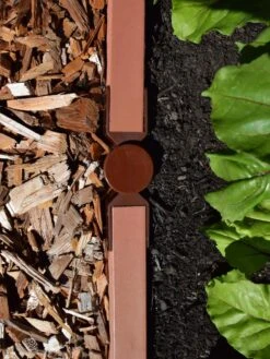 Straight Landscape Edging Kit With 2" Boards -Outdoor Garden Store 8599408 03V tif