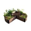 Circle Keyhole Garden With 1" Boards -Outdoor Garden Store 8599445 03v circle keyhole garden 1 inch uptown brown