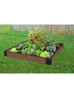 5-1/2" Composite Raised Garden Beds With 1" Boards -Outdoor Garden Store 8599449 01V