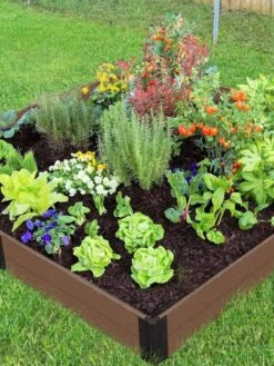 Composite Raised Bed With 1" Boards, 11" 19 Composite Raised Bed With 1" Boards, 11" -Outdoor Garden Store 8599452 01V tif