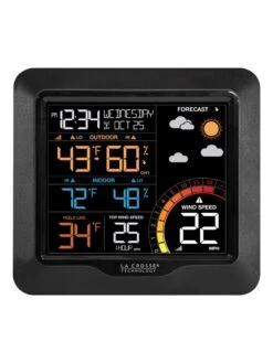 La Crosse Color Wind Speed Weather Station 11 La Crosse Color Wind Speed Weather Station -Outdoor Garden Store 8599464 01v