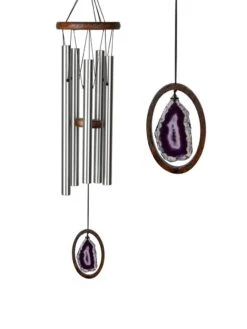 Agate Chime™, Large -Outdoor Garden Store 8599738 05v woodstock agate chime large purple