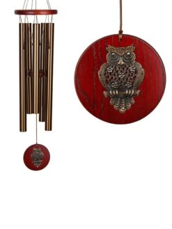 Habitats™ Chime -Outdoor Garden Store 8599739 03v woodstock habitats chime copper owl