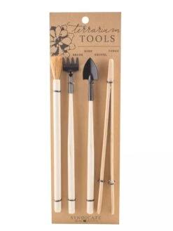 Terrarium Tools, Set Of 4 6 Terrarium Tools, Set Of 4 -Outdoor Garden Store 8599884 10V tif