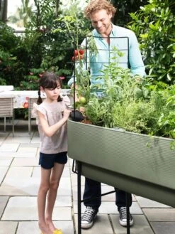 Nest Elevated Planter 18" X 36" 19 Nest Elevated Planter 18" X 36" -Outdoor Garden Store 8599885 02V tif