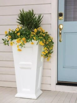 Fairfield Self-Watering Tall Patio Planters, 34” -Outdoor Garden Store 8600109 016 tif
