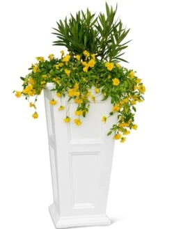 Fairfield Self-Watering Tall Patio Planters, 34” -Outdoor Garden Store 8600109 017 tif