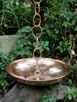 Rain Chain Basins 7 Rain Chain Basins -Outdoor Garden Store 8600211 01V rain chain basins copper