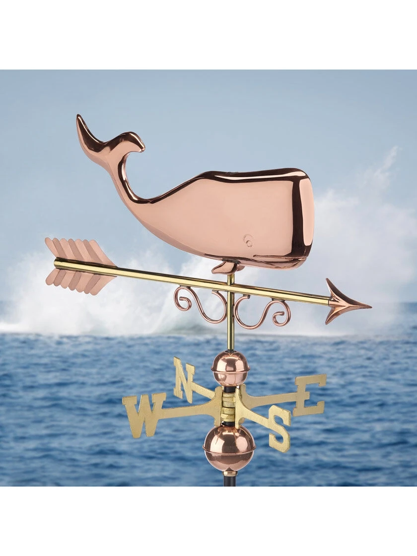 Save The Whales™ Copper Weathervane 3 Save The Whales™ Copper Weathervane
