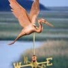 Graceful Blue Heron Copper Weathervane 1 Graceful Blue Heron Copper Weathervane -Outdoor Garden Store 8600374 01v graceful blue heron weathervane