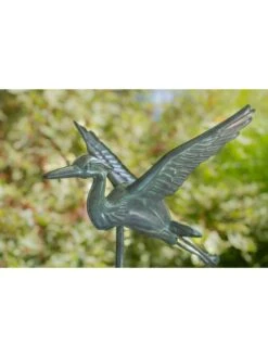 Blue Heron Cottage Copper Weathervane -Outdoor Garden Store 8600375 07v