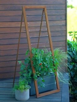 Mira Modern Garden Trellis Sr. 13 Mira Modern Garden Trellis Sr. -Outdoor Garden Store 8600513 06v mira modern garden trellis sr oxide