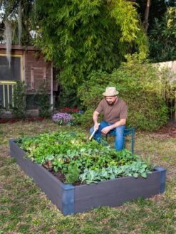 Recycled Composite Raised Beds -Outdoor Garden Store 8608928 0100