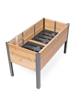 Self-Watering Elevated Planter Box, 2' X 4' -Outdoor Garden Store 8608959 2287 tif