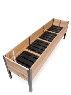 Self-Watering Elevated Planter Box, 2' X 8' -Outdoor Garden Store 8608960 2302 tif