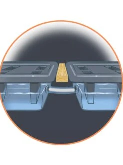 Self-Watering Elevated Planter Box, 2' X 8' -Outdoor Garden Store 8609009 0002 detail art tif