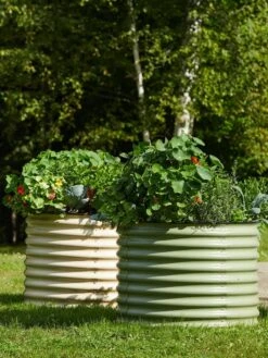 Birdies™ Round Metal Raised Bed, Tall -Outdoor Garden Store 8609152 6530 tif