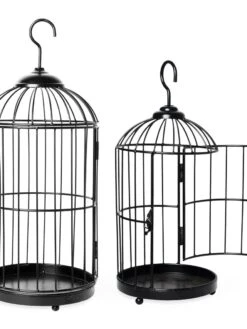 Hanging Birdcage Planter Set 11 Hanging Birdcage Planter Set -Outdoor Garden Store 8609181 02V tif
