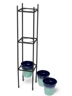 Steel Vertical Plant Stand With Metal Pots -Outdoor Garden Store 8609183 4967 tif