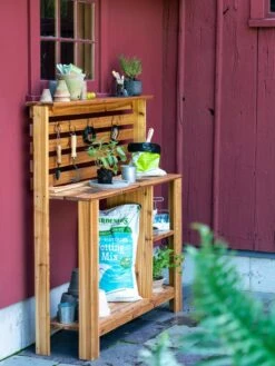 Gardener’s Supply Tall Cedar Potting Bench 9 Gardener’s Supply Tall Cedar Potting Bench -Outdoor Garden Store 8609185 0564 tif
