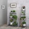 Modern Metal Plant Shelves -Outdoor Garden Store 8609229 7614 tif