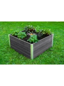 Vita Urbana Keyhole Garden, 4’x4’x22” -Outdoor Garden Store 8609384 02v